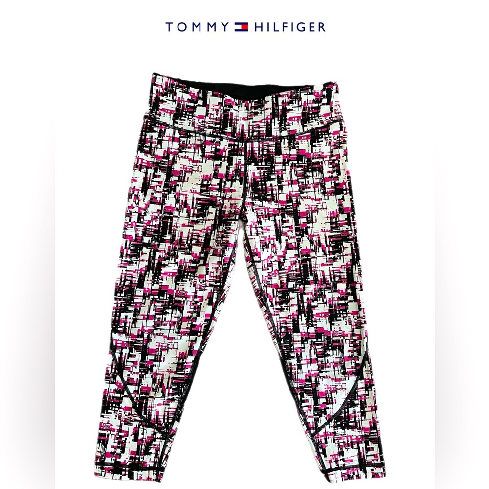 Tommy Hilfiger Sport cropped workout leggings - Picture 2 of 6